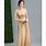 Vintage Gold Evening Gown