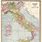Vintage Italy Map