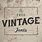 Vintage Style Fonts Free