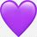 Violet Heart Emoji