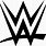 WWE Logo Black and White