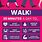 Walking Infographic