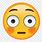 Warped Flushed Face Emoji