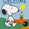 Welcome Spring Snoopy
