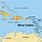 West Indies Country Map