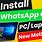 Whats App App Install in Laptop