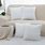 White Couch Pillows