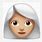 White Hair Emoji