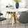 White Marble Round Dining Table