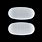 White Oval Pill with C