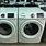 White Samsung Front Load Washer and Dryer