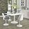 White Square Dining Table