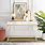 White and Gold Console Table