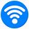 Wi-Fi Logo Blue