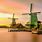 Windmills Near Amsterdam