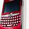 Wine Red BlackBerry Phone