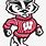 Wisconsin Badger Clip Art