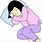 Woman Sleeping Cartoon