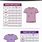 Women's Shirt Size Chart