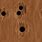 Wood Bullet Hole