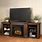 Wood Electric Fireplace TV Stand