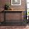 Wood and Iron Console Table