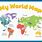 World Map Kids Easy