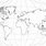 World Map Picture Black and White