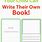 Write Your Own Book Template
