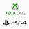 Xbox One PS4 Logo