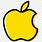 Yellow Apple Logo