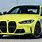 Yellow BMW M Coupe