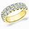 Yellow Gold Diamond Anniversary Rings