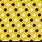 Yellow and Black Polka Dots