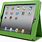iPad with Green Case