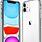 iPhone 11 White PNG