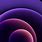iPhone 12 Purple Color Wallpaper