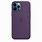 iPhone 12 Purple Leather Case
