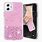 iPhone 14 Girls Phone Case Cool Glitter Tie Dye
