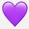 iPhone Emoji Purple Heart