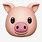 iPhone Pig Emoji