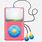 iPod Clip Art Colorful