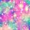 Galaxy Rainbow Glitter Wallpaper