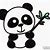 Panda简笔画