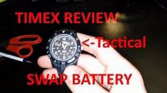 Timex Expedition Replace Watch Battery & Review