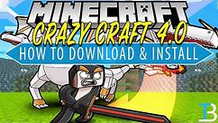 How To Download & Install Crazy Craft 4.0 (Get The Crazy Craft 4.0 Modpack!)