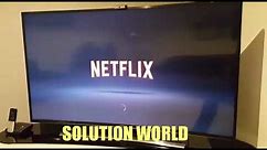 How to setting Netflix in Smart TVS Connect to Netflix