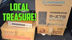 Treasure Hunting for Vintage Sony Audio: Check Out My Haul!