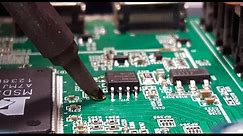 EEPROM Component Replacement Tutorial - How to solder and 8 pin eeprom component