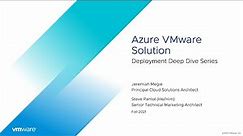 AVS Deployment Deep Dive Series - Module 1: Planning and Design Considerations